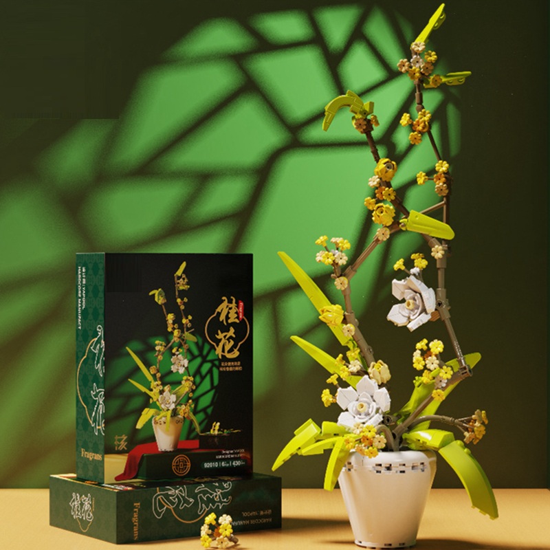 Bonsai Garden Lego - Building Block Flower Orchid Series Bonsai