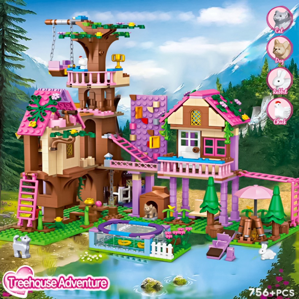 Bonsai Garden Lego - Friends City Tree House Summer Holiday