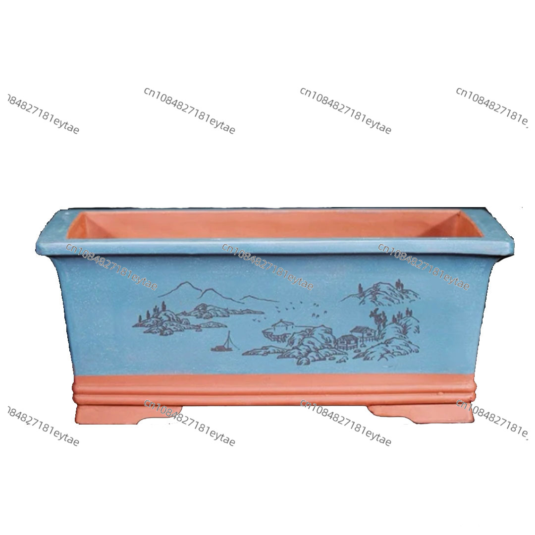 Training Pot Ceramic - High Quality Unglazed Large Bonsai Pot,