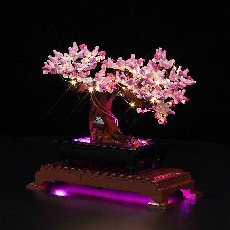 Lazishi LED 10281 set is suita - Bonsai Garden Lego ulasan dan harga