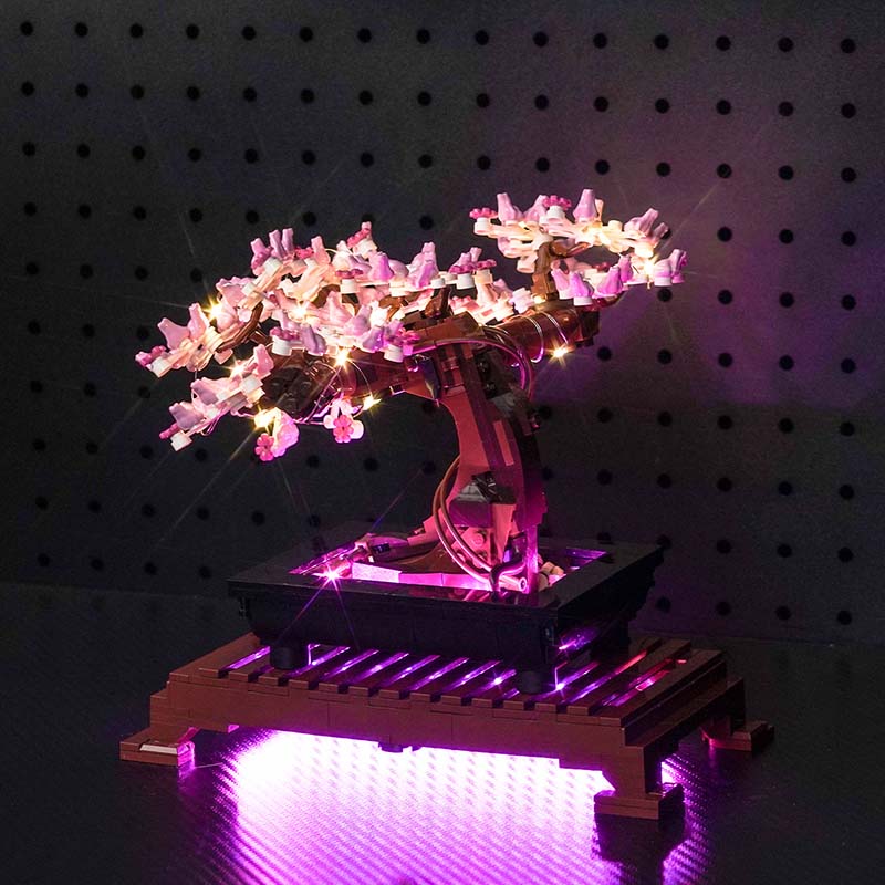 Lazishi LED 10281 set is suita - Bonsai Garden Lego ulasan dan harga