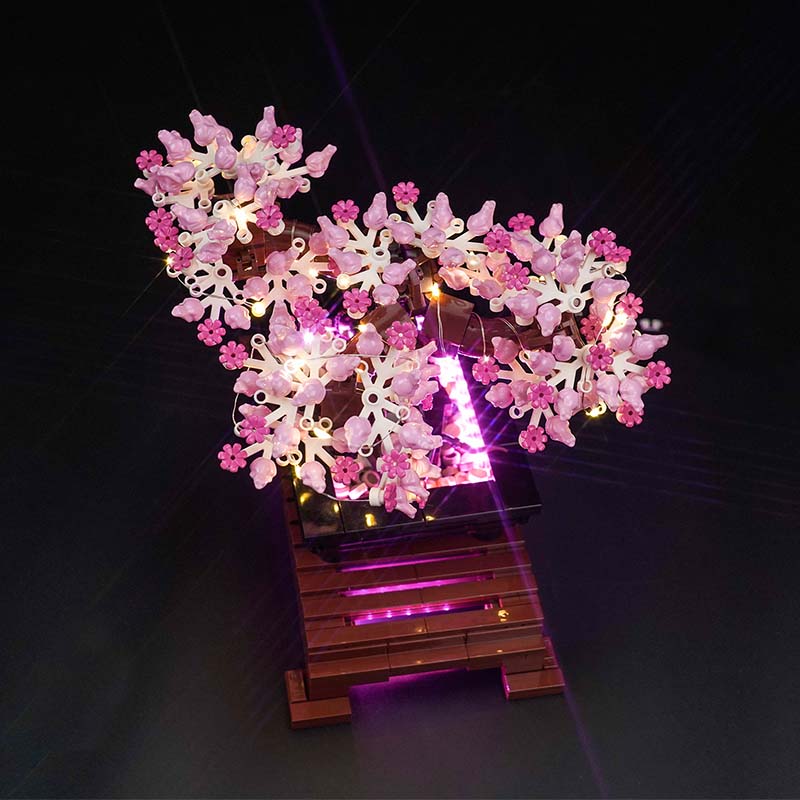 Lazishi LED 10281 set is suita - Bonsai Garden Lego ulasan dan harga