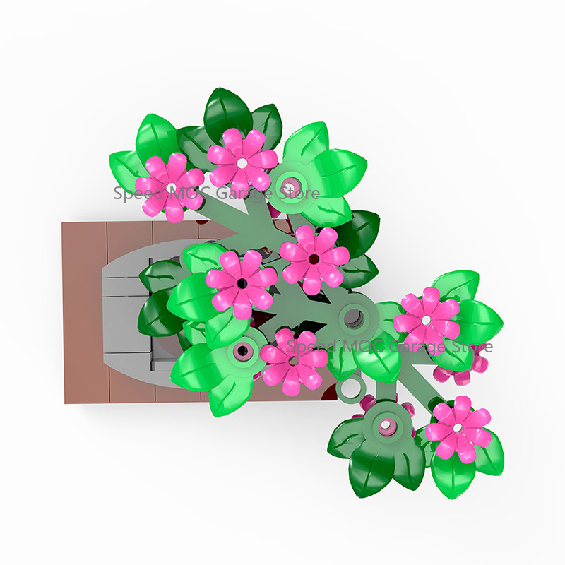 DIY Mini Bonsai Tree MOC Build - Bonsai Garden Lego ulasan dan harga