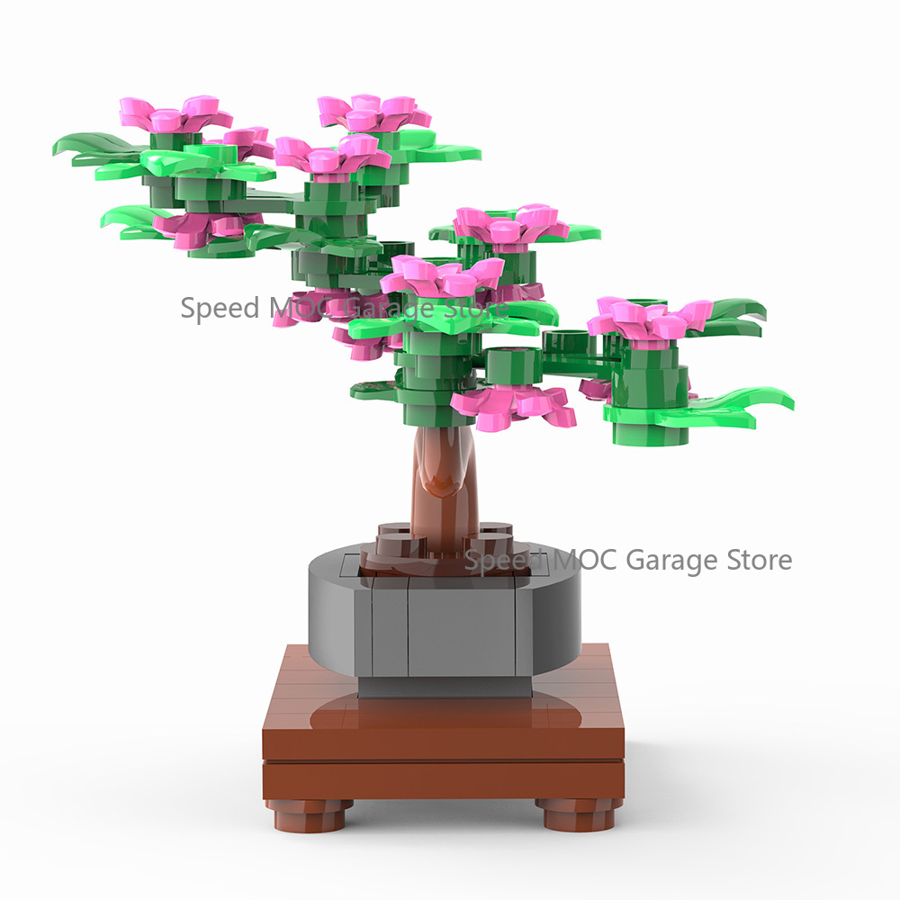 DIY Mini Bonsai Tree MOC Build - Bonsai Garden Lego ulasan dan harga