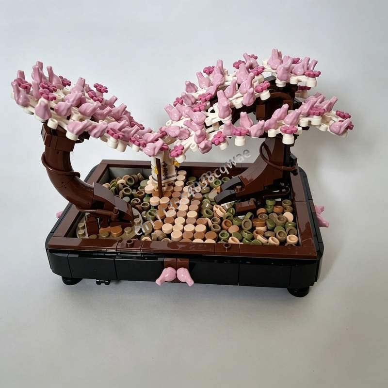 673PCS Bonsai Park Cherry Blos - Bonsai Garden Lego ulasan dan harga