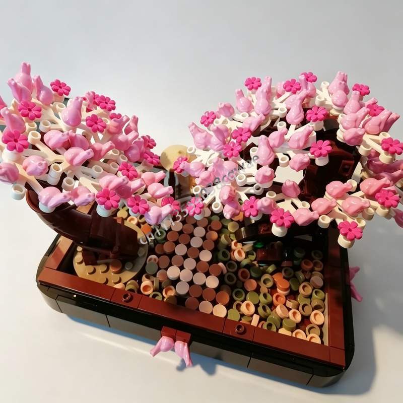 673PCS Bonsai Park Cherry Blos - Bonsai Garden Lego ulasan dan harga