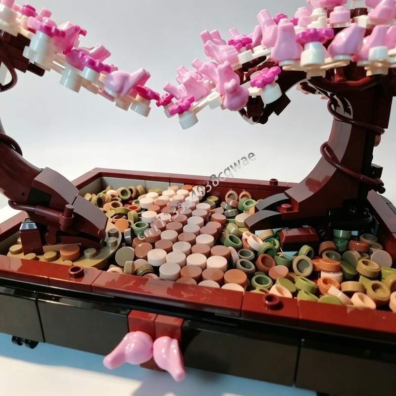 673PCS Bonsai Park Cherry Blos - Bonsai Garden Lego ulasan dan harga