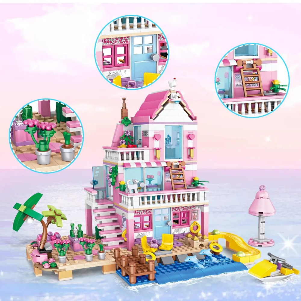 Friends City Tree House Summer - Bonsai Garden Lego ulasan dan harga