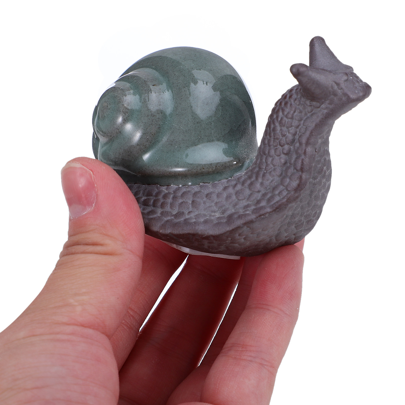 Ceramic Snail Decoration Small - Bonsai Garden Set Up ulasan dan harga