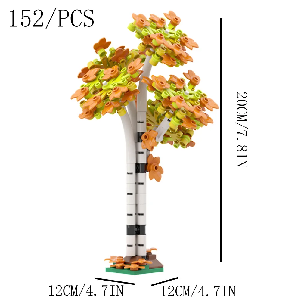 152PCS MOC Building Blocks Gar - Bonsai Garden Lego ulasan dan harga