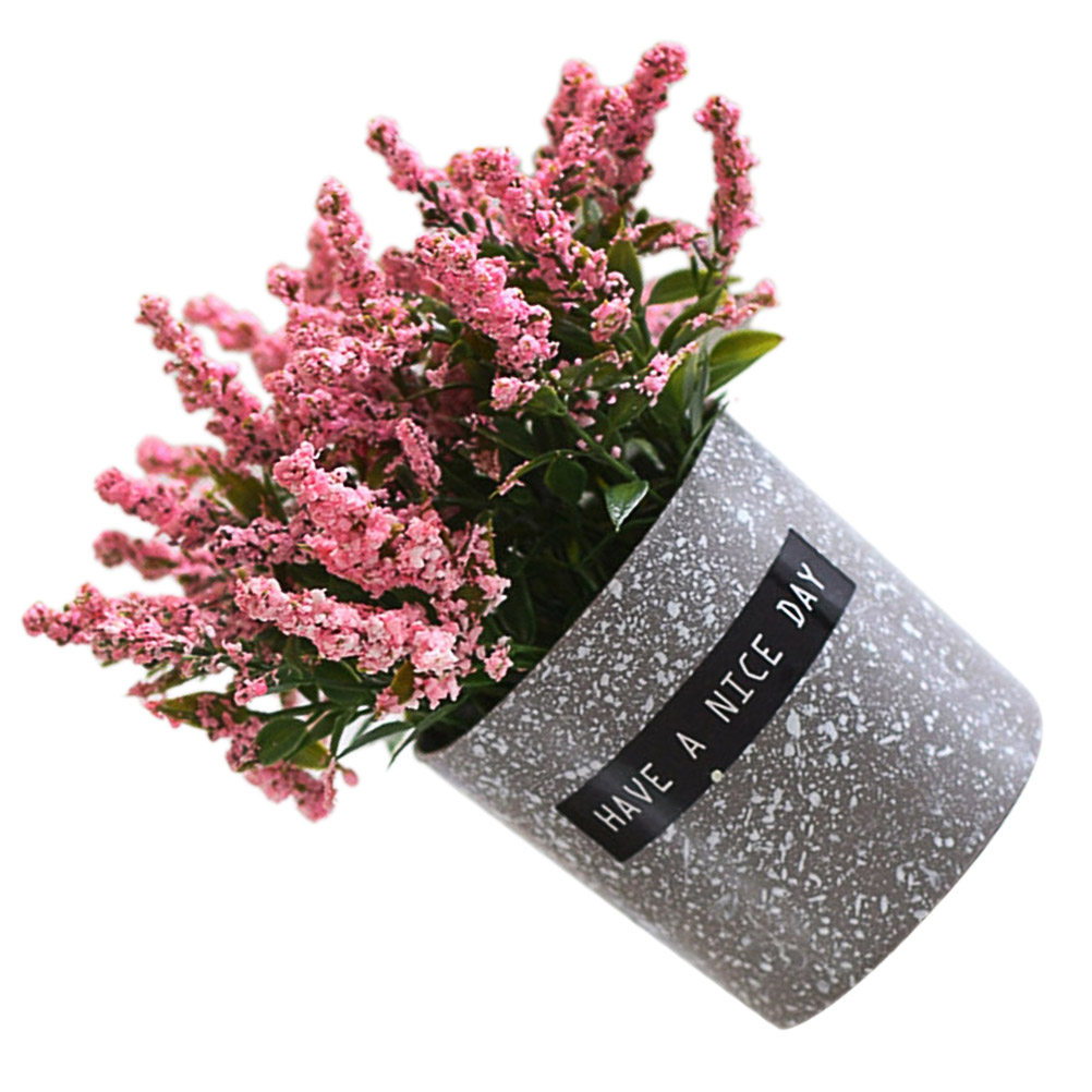 1Pcs Lifelike Lavender Simulat - Bonsai Garden Restaurant ulasan dan harga