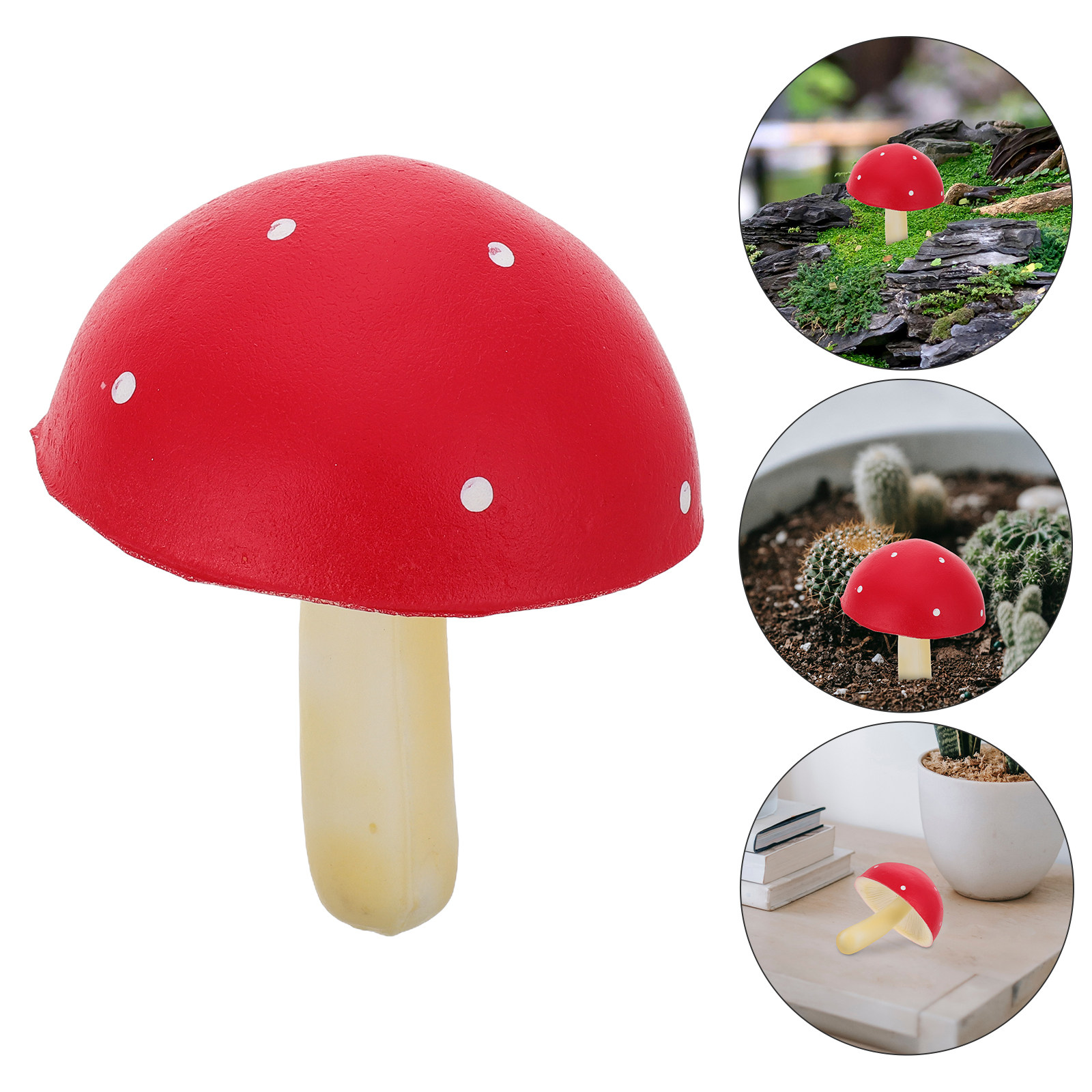 Lifelike Fake Mushroom Garden  - Bonsai Garden Restaurant ulasan dan harga