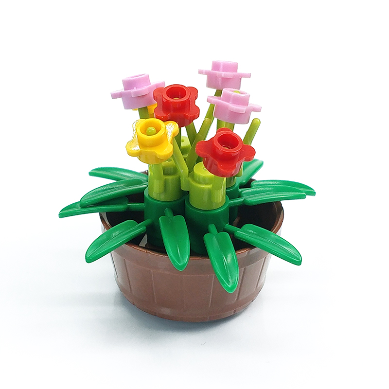 MOC Tree Plant Building Blocks - Bonsai Garden Lego ulasan dan harga