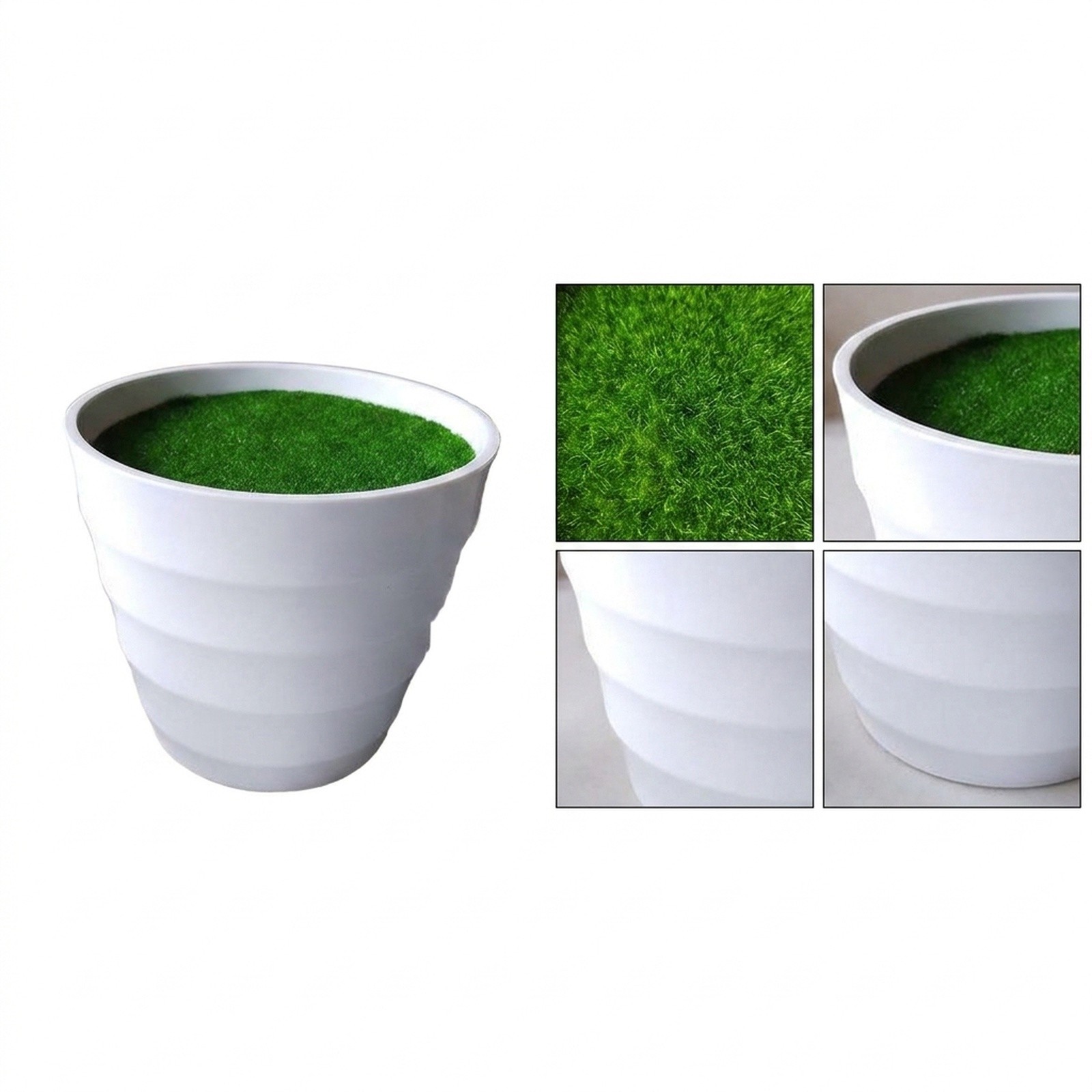 Plastic Lawn Vase with Built-i - Bonsai Garden Restaurant ulasan dan harga