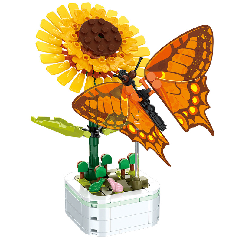 DIY Mini Butterfly Insect Pott - Bonsai Garden Lego ulasan dan harga