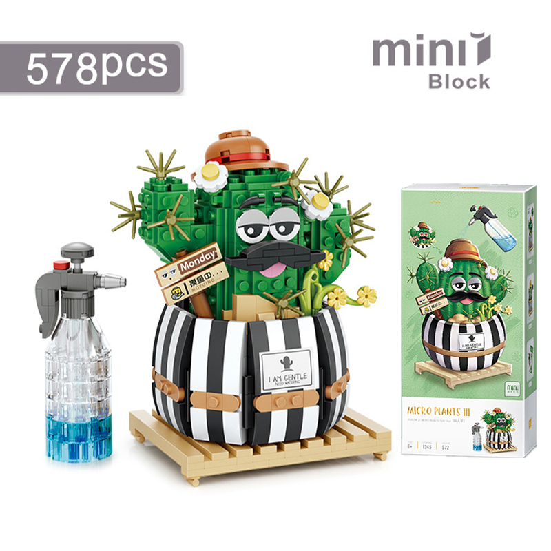 Creative Building Blocks Succu - Bonsai Garden Lego ulasan dan harga