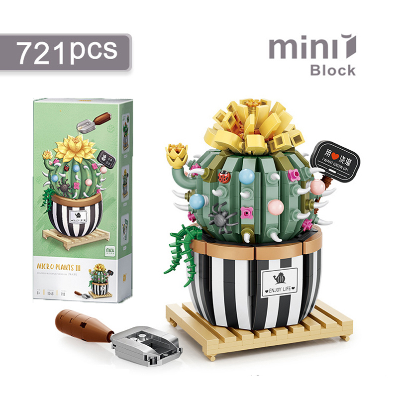 Creative Building Blocks Succu - Bonsai Garden Lego ulasan dan harga