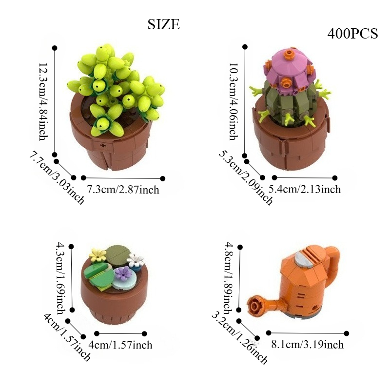 Botanical Bonsai Building Kit, - Bonsai Garden Lego ulasan dan harga